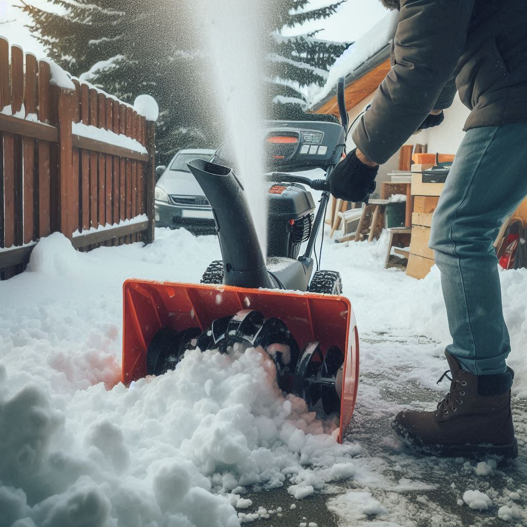 Remove Any Debris from the Auger Area