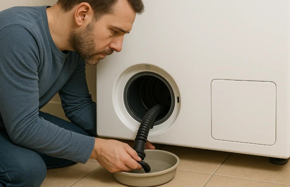 Empty a Washing Machine That Won’t Drain