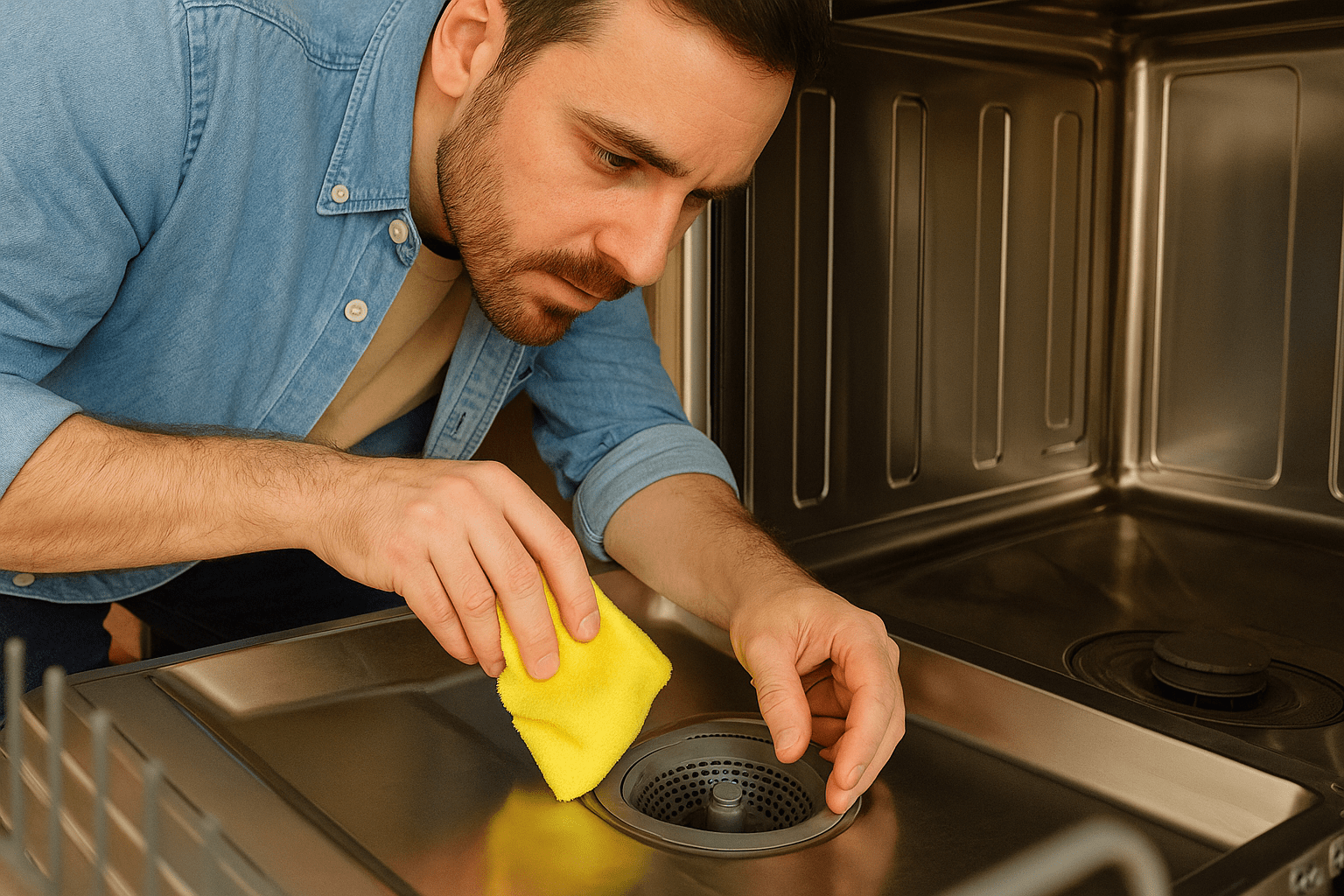 Freshen Up the Drain Area