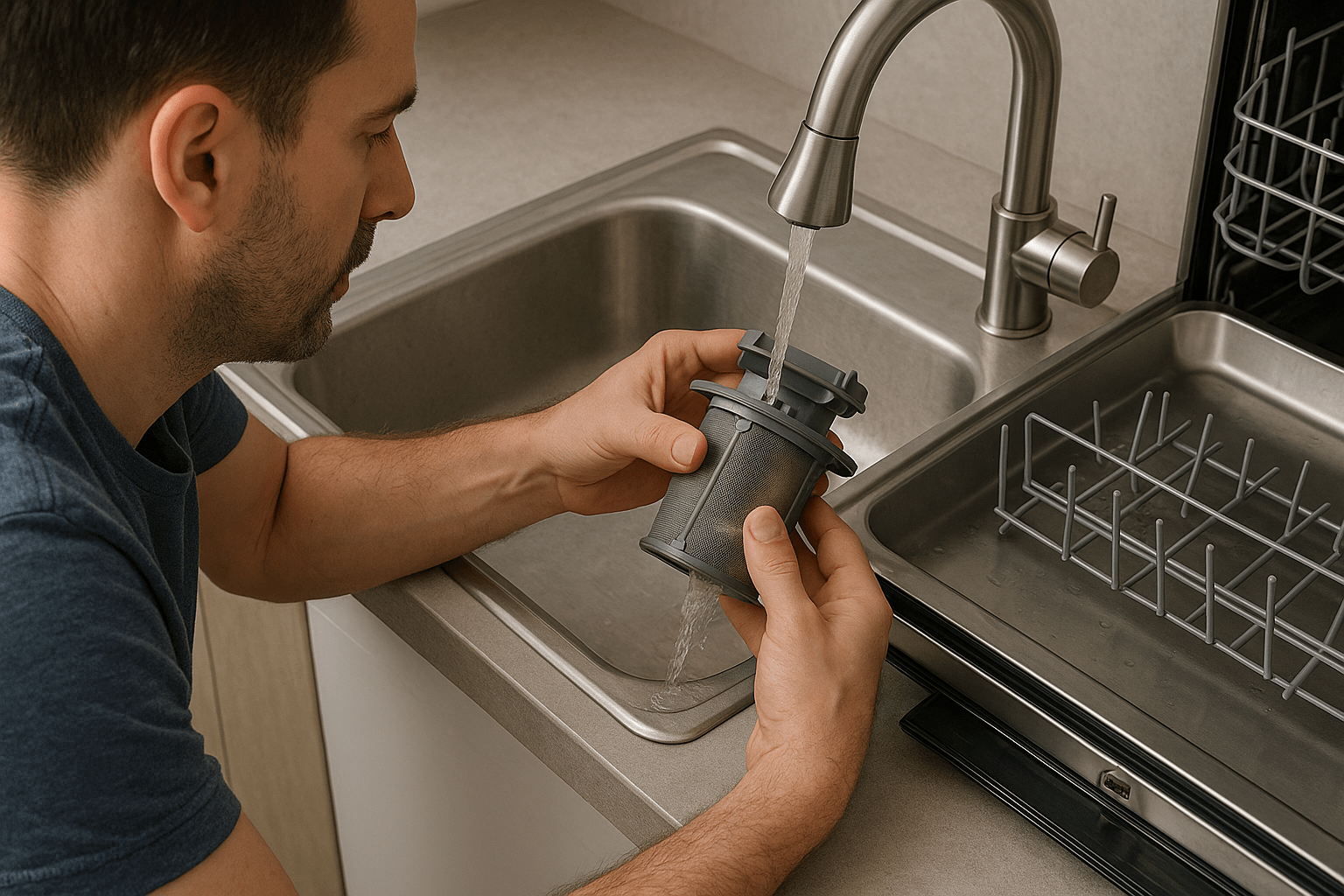 Keep Your Dishwasher Drain from Clogging