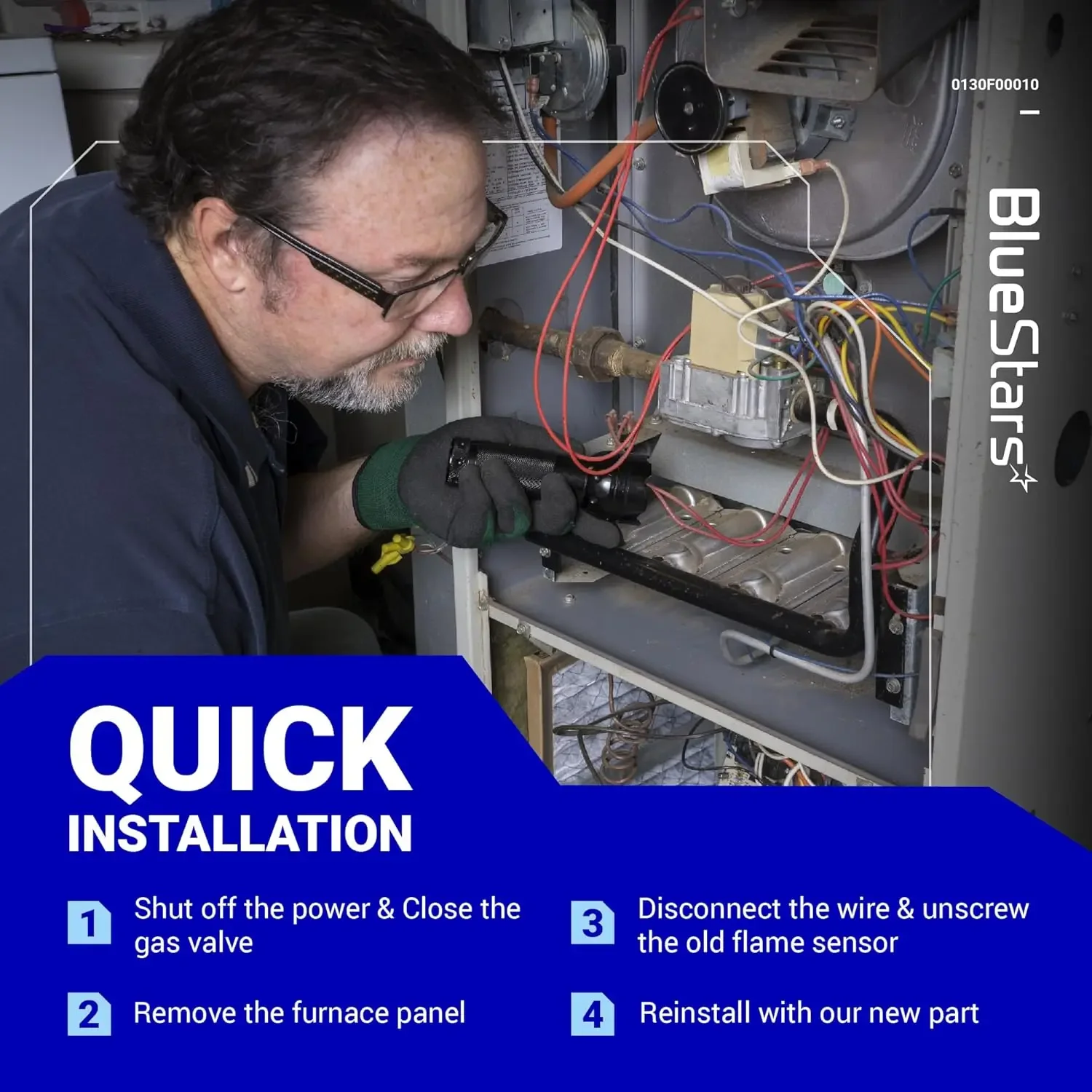 How to Properly Clean a Furnace Flame Sensor (Source: AZParts)