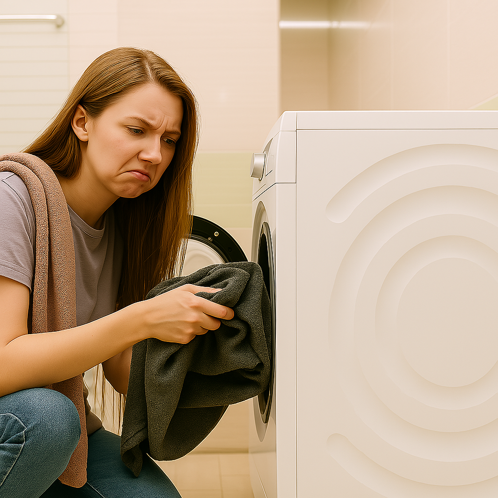 Overloading the dryer limits airflow, leading to uneven drying and reduced heat efficiency (Source: AZParts)