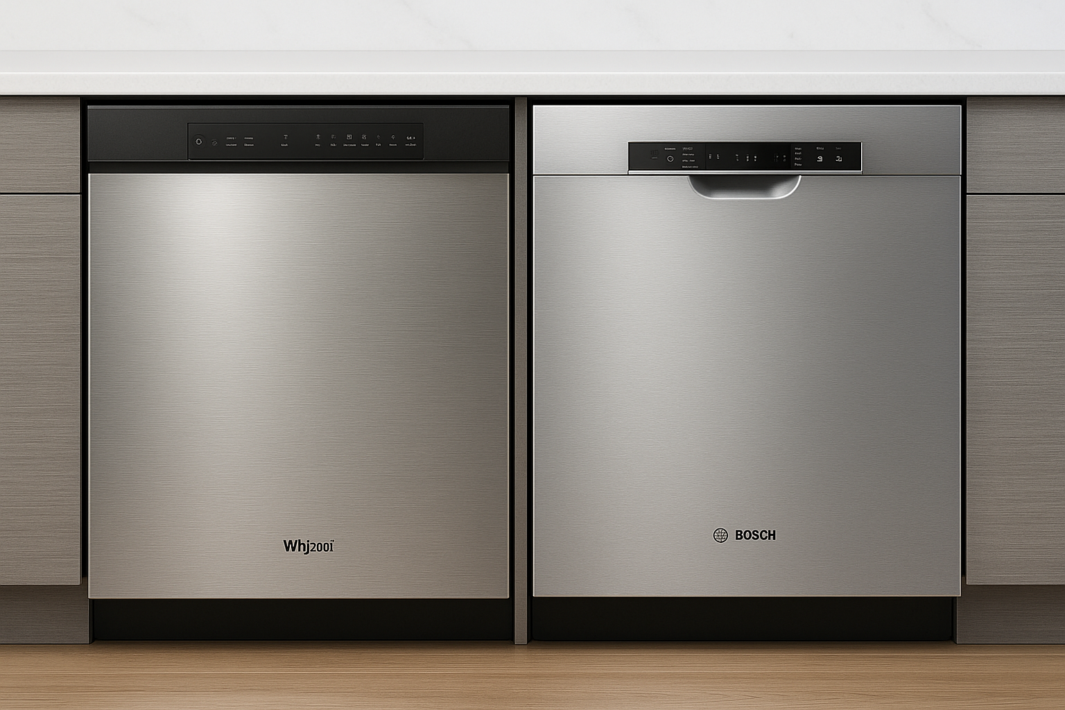 Choosing between Bosch and Whirlpool depends largely on what matters most to you in a dishwasher.