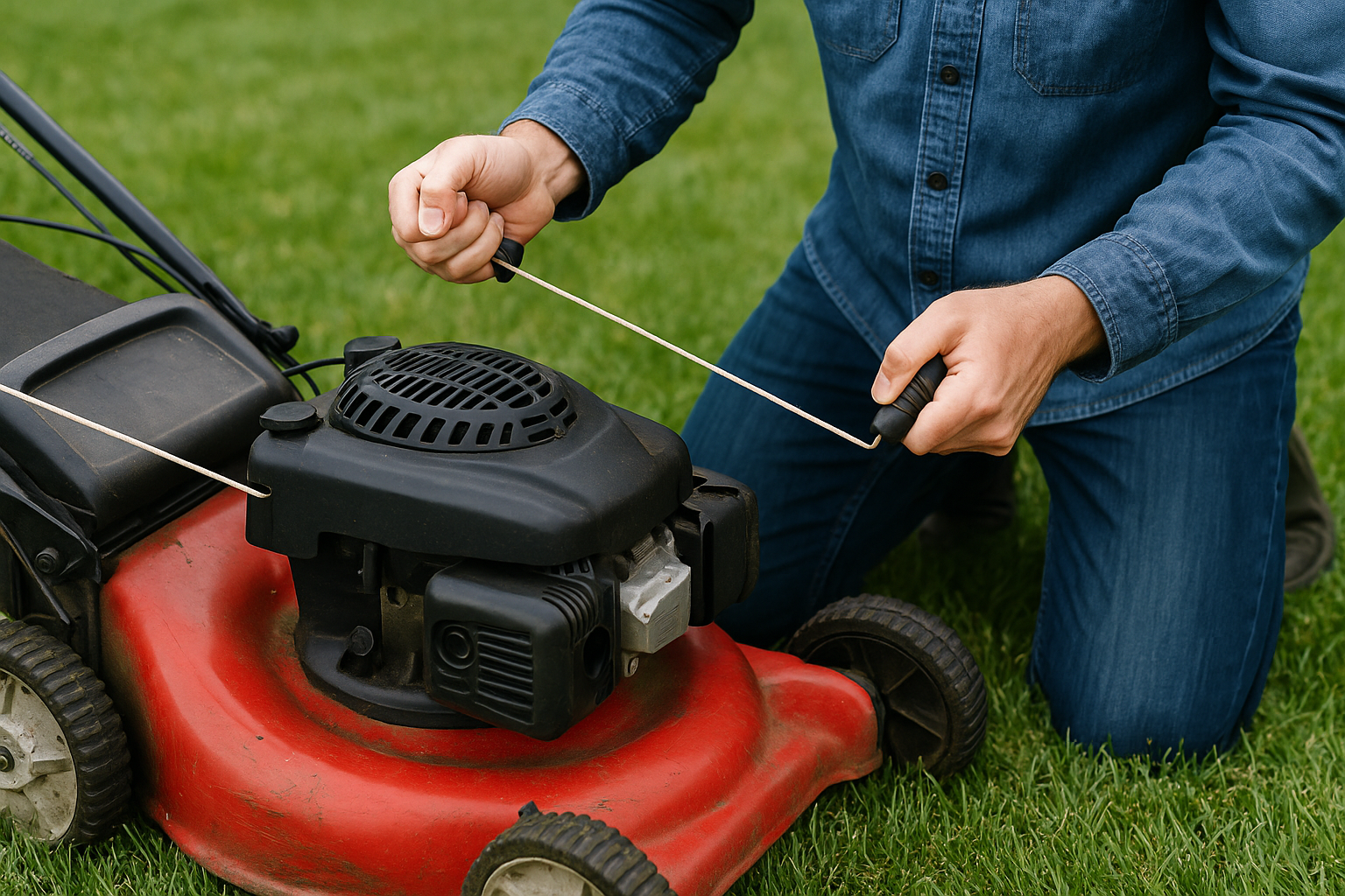 Lawn Mower Troubleshooting related to pull cord (Source: AZParts)