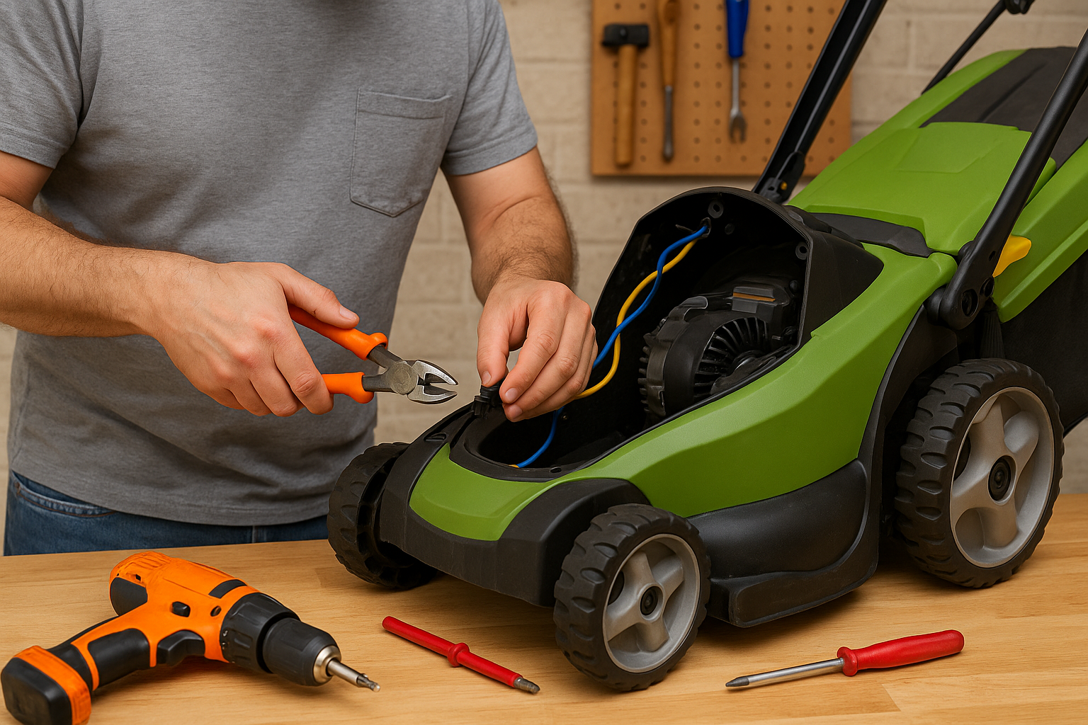 Electric Lawn Mower Repairs Cost (Source: AZParts)