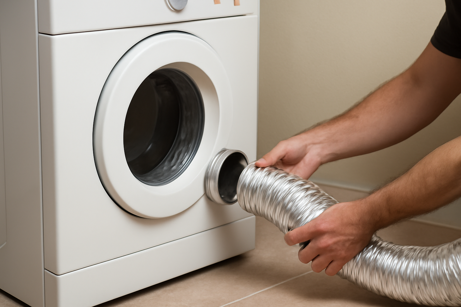 Tips to install dryer vent hose for extending lifespan (Source: AZParts)