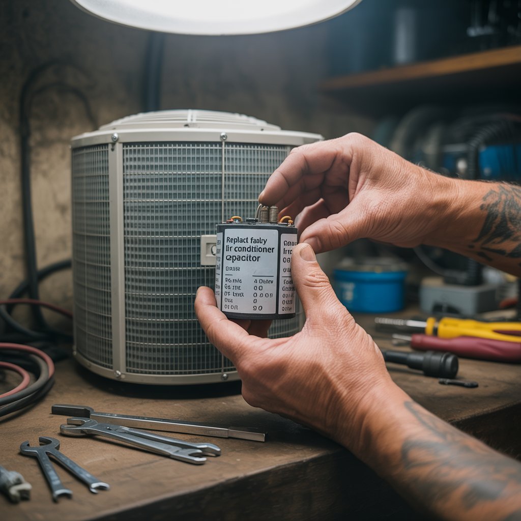 Most manufacturers include the capacitor under the general HVAC parts warranty (Source: AZParts)