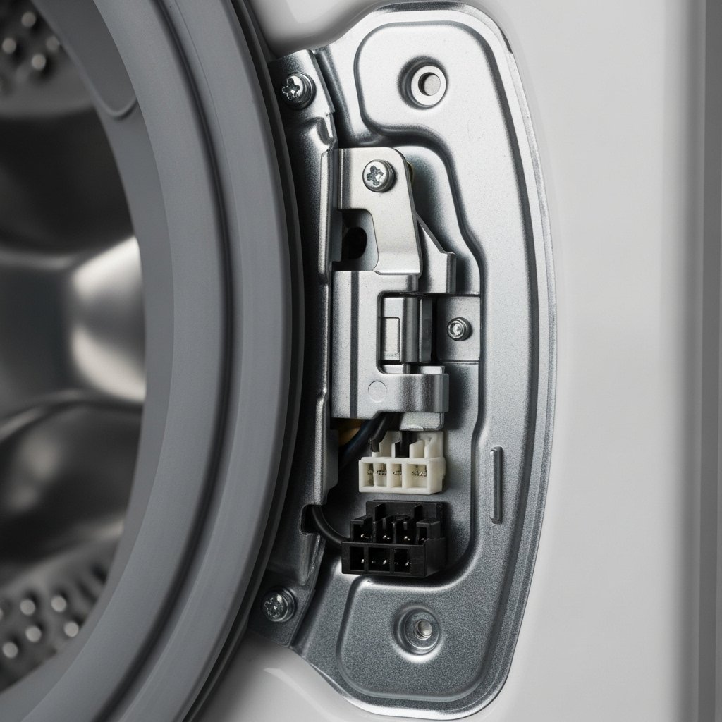You can order a Kenmore washer door lock assembly here: Shop Door Lock Assembly on AZParts