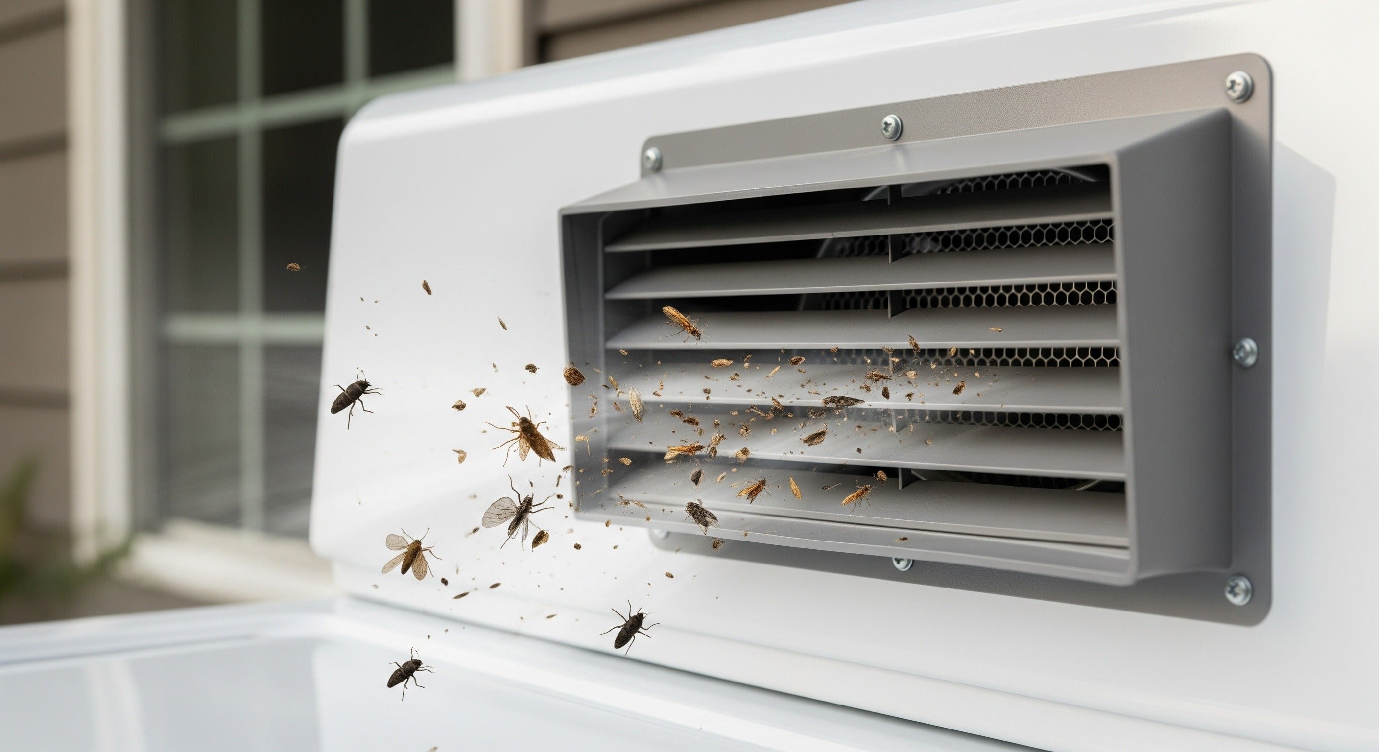 Avoid Using Screens on Exterior Vents