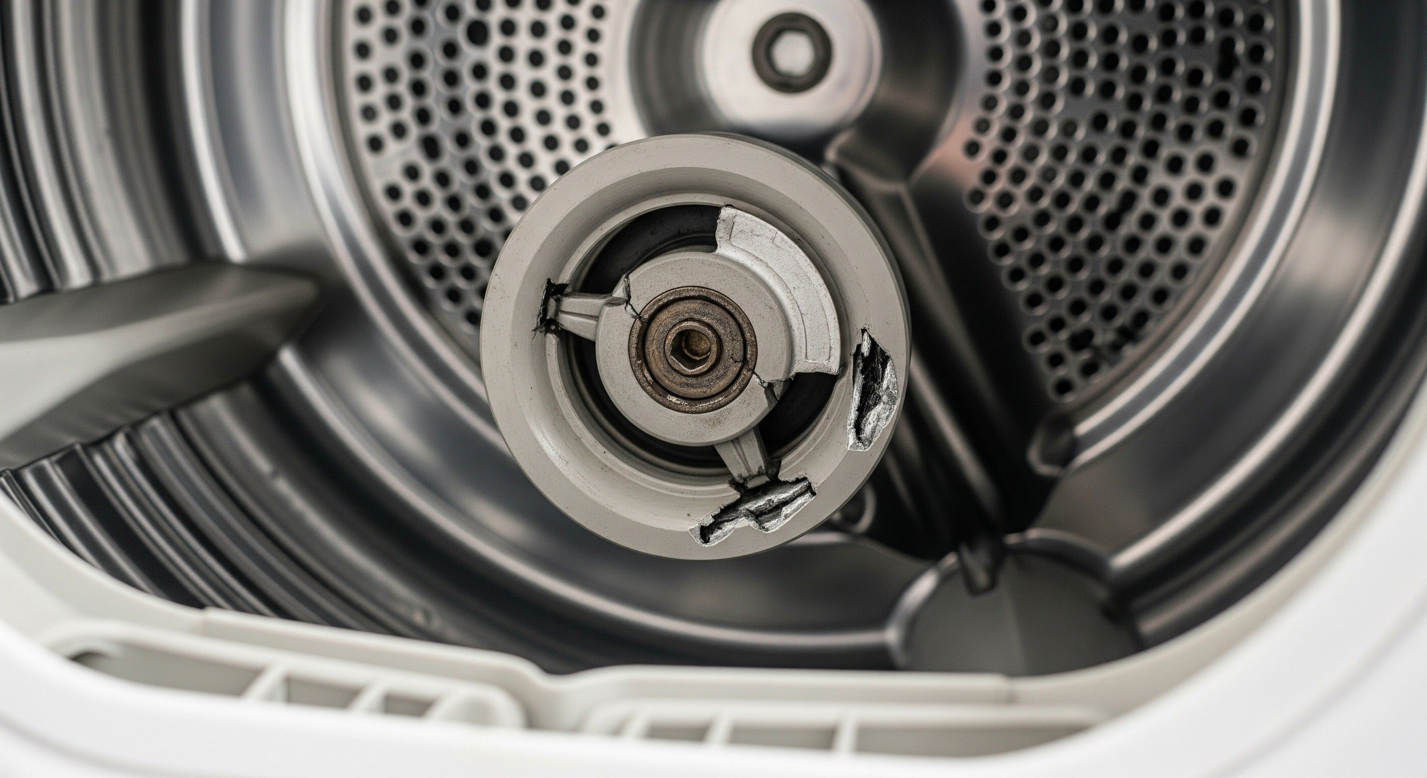Damaged Idler Pulley