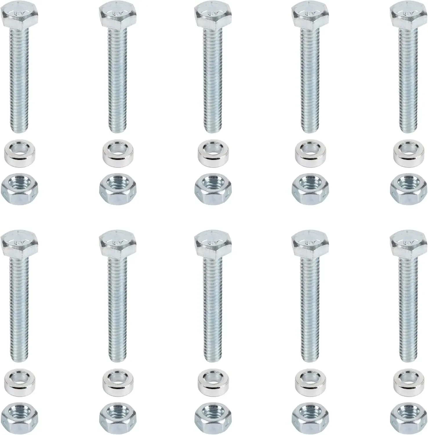 The 1501216MA 301172 Shear Pins & Nuts – Pack of 10 is perfect if you’re using an AYP, Sears, Craftsman, or Murray machine