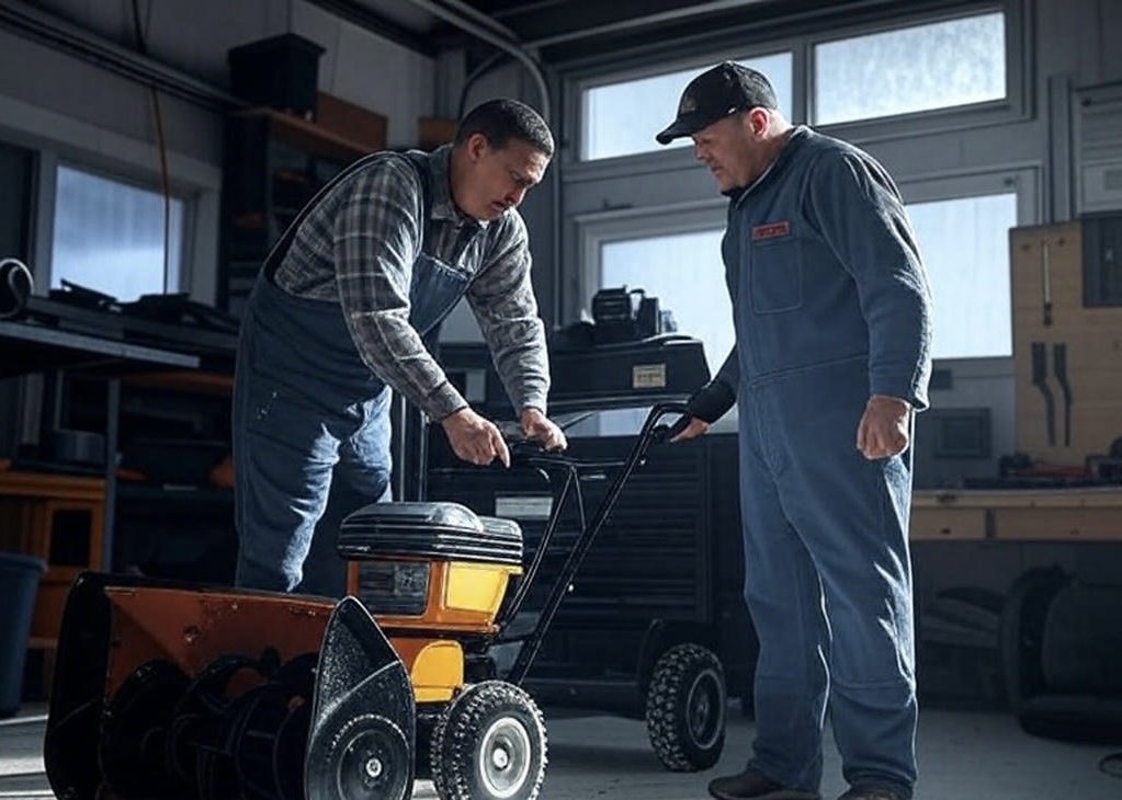 Always use fresh fuel, and add a stabilizer if your snow blower will sit unused for several weeks (Source: AZParts)