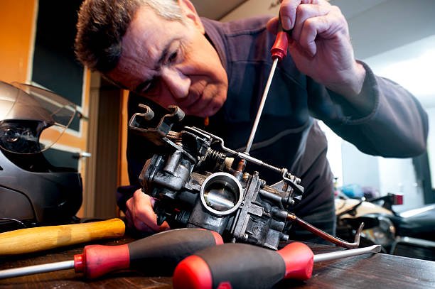 Need to spray carburetor cleaner into all visible jets, holes, and passages (Source: IStock)