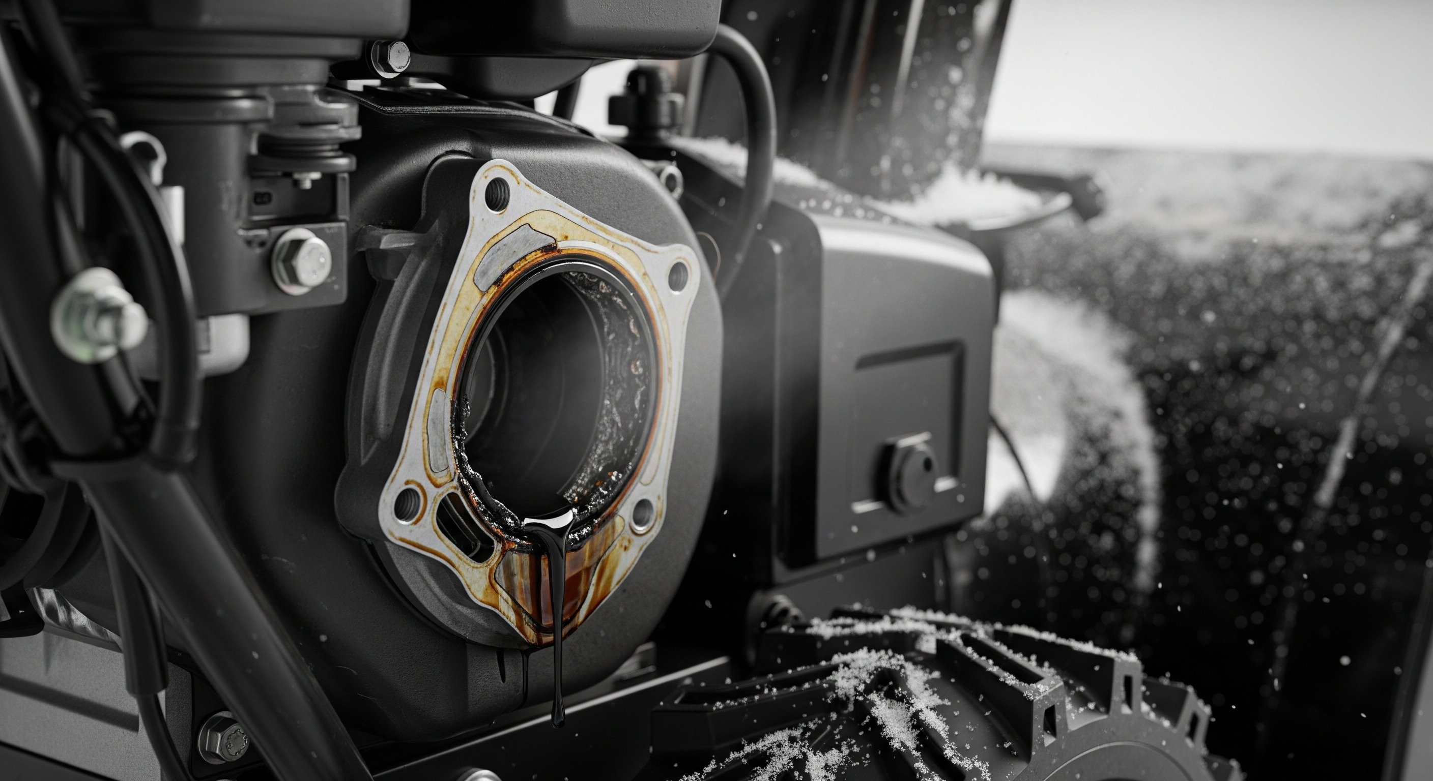 Engine gasket leaks leads poor performance and rough running