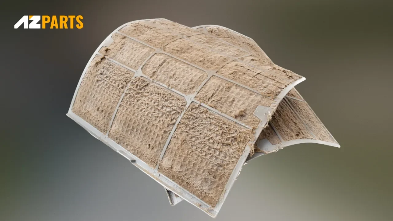 Dirty AC Air Filter