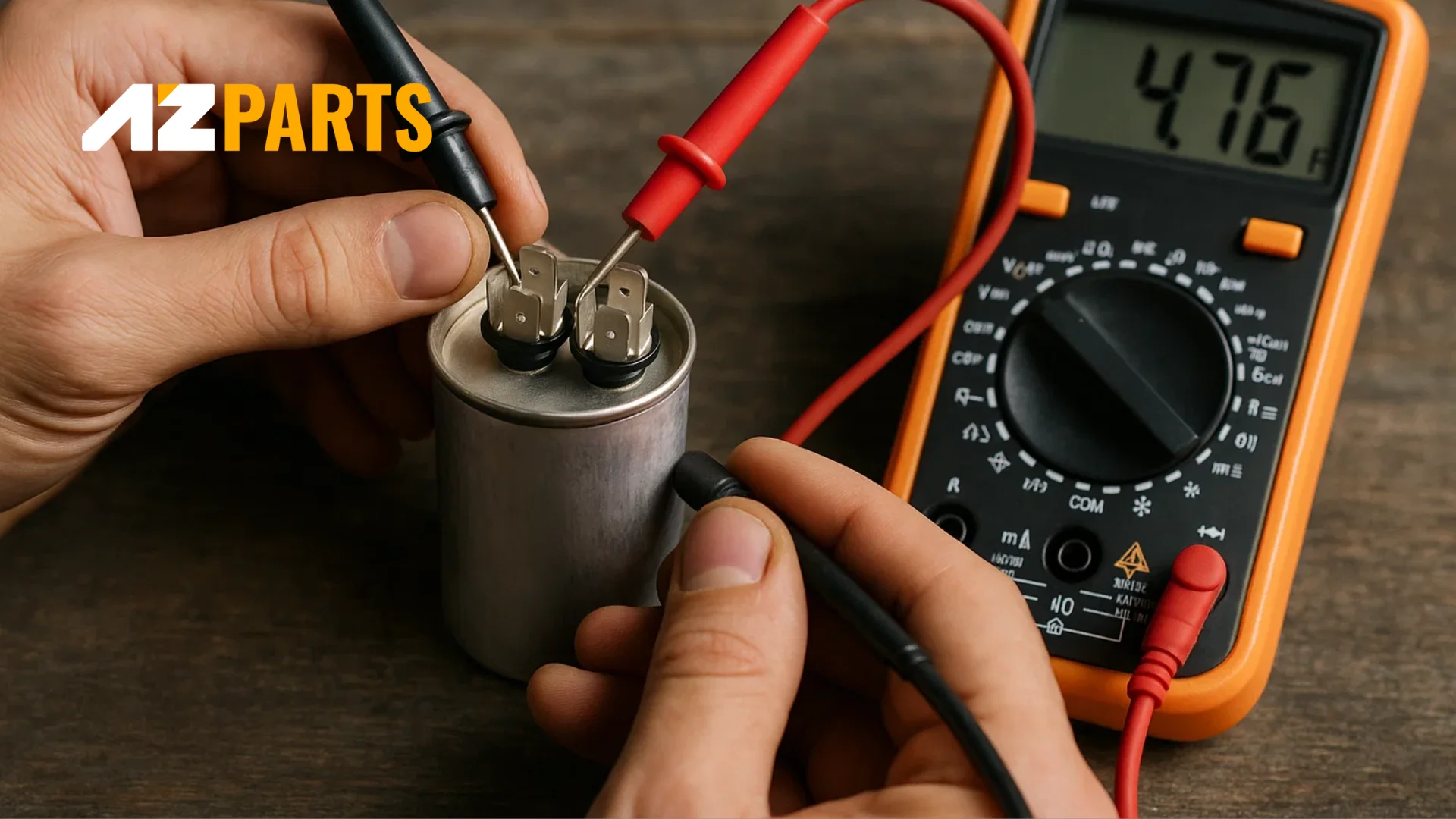 How do you test an AC Capacitor