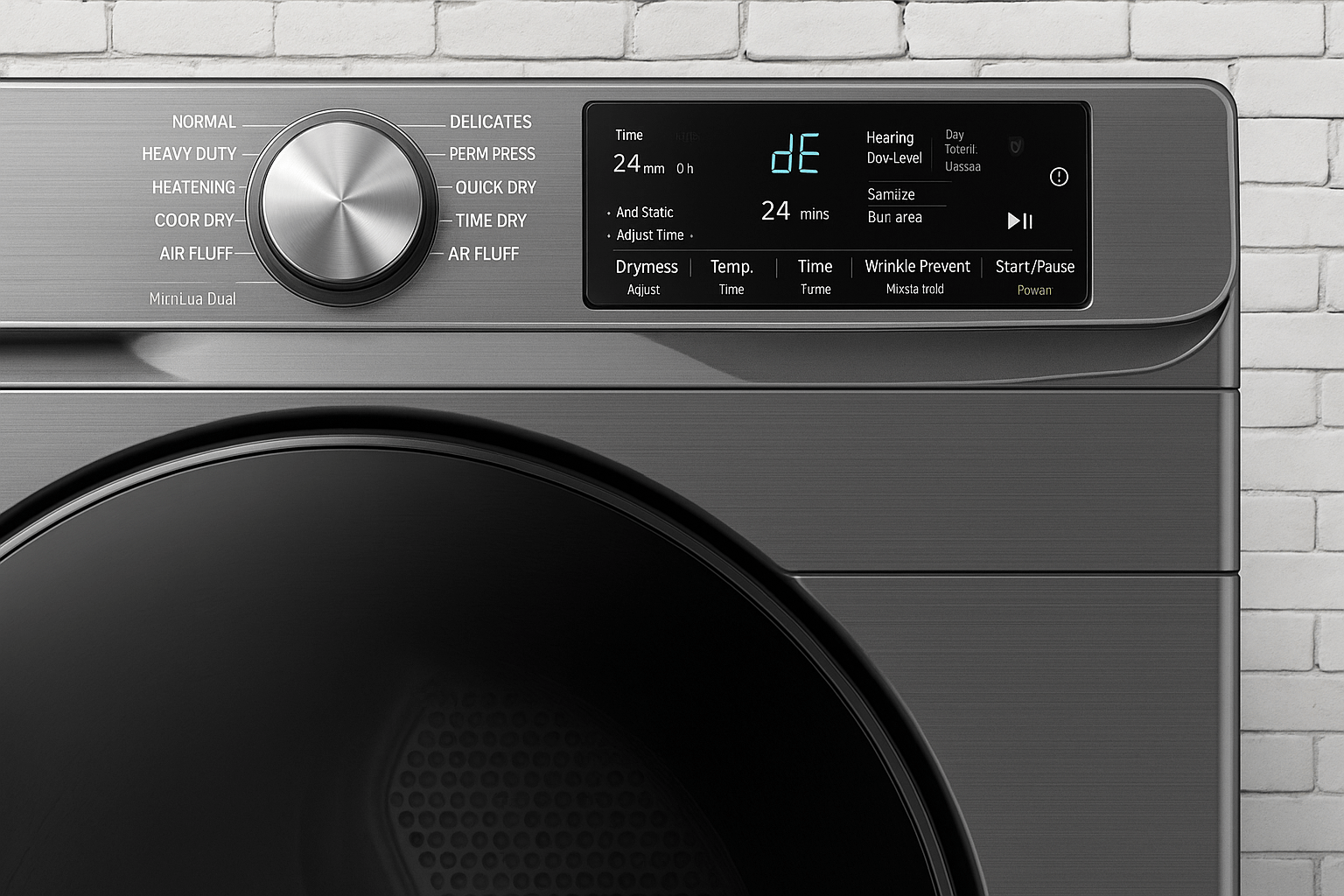 Samsung Dryer Showing an Error Code