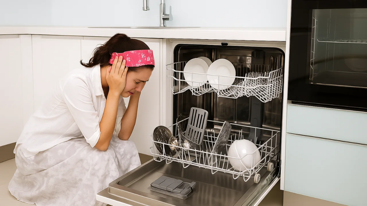 If the circulation pump malfunctions, the dishwasher may produce unusual sounds 