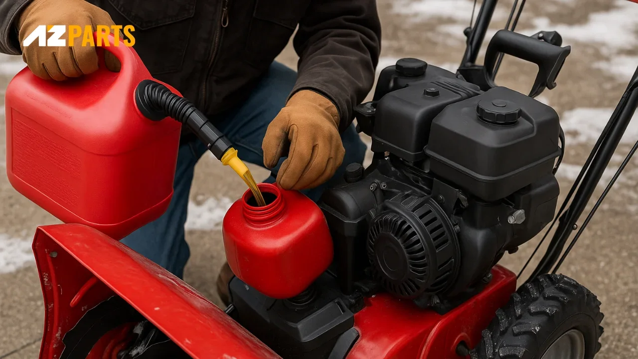 how to snowblow a driveway - Prepare Before You Start