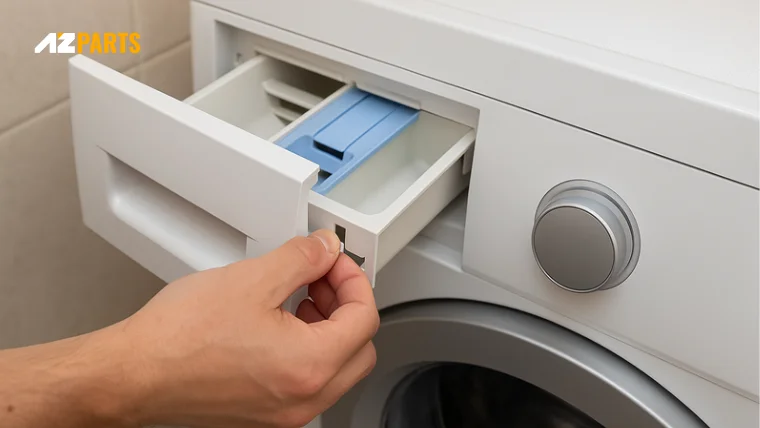 Remove the Washer’s Detergent Drawer