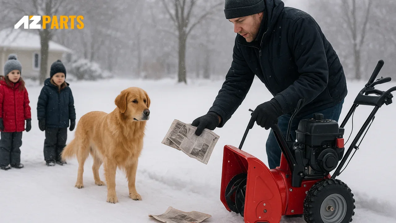how to snowblow a driveway - Stay Safe While Working