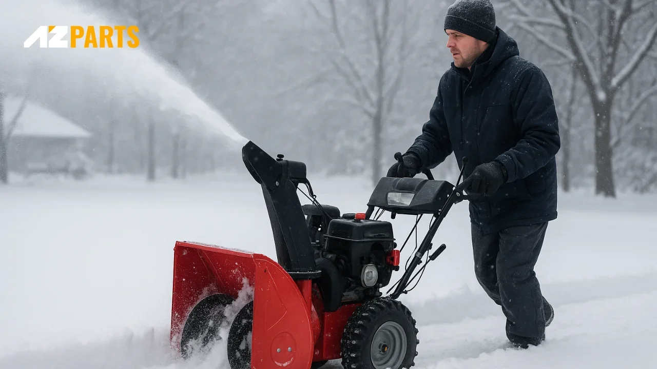 how to snowblow a driveway - Use Smart Snowblowing Techniques