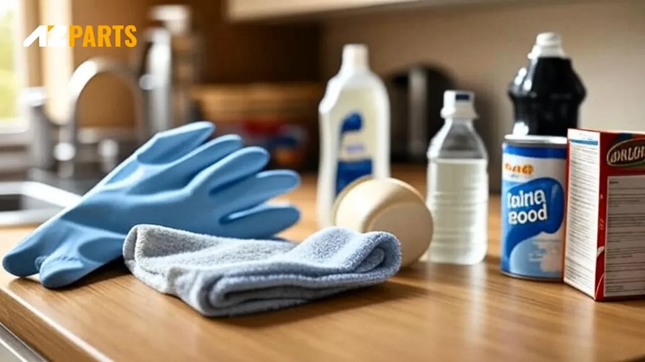 What You’ll Need to clean your moldy dishwasher