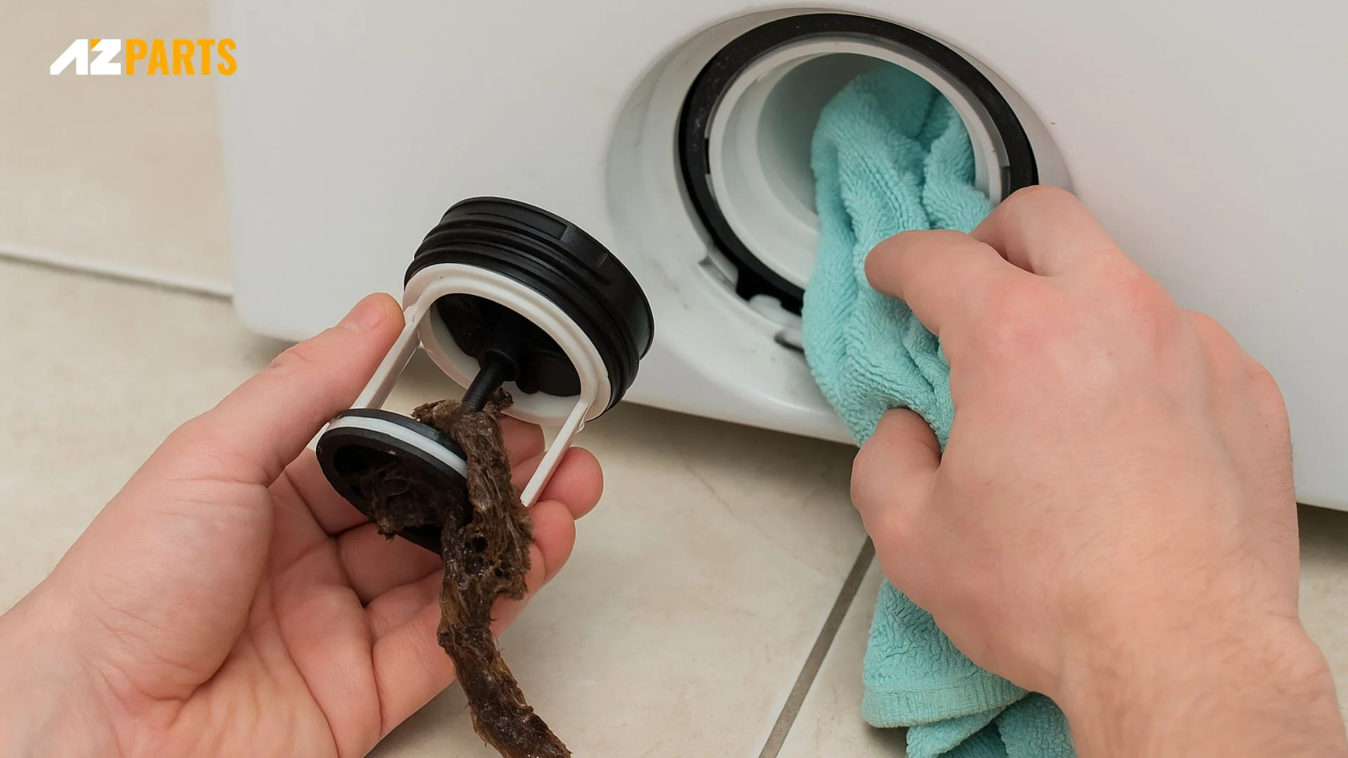 washer spin slow because of Draining System Issues in washer