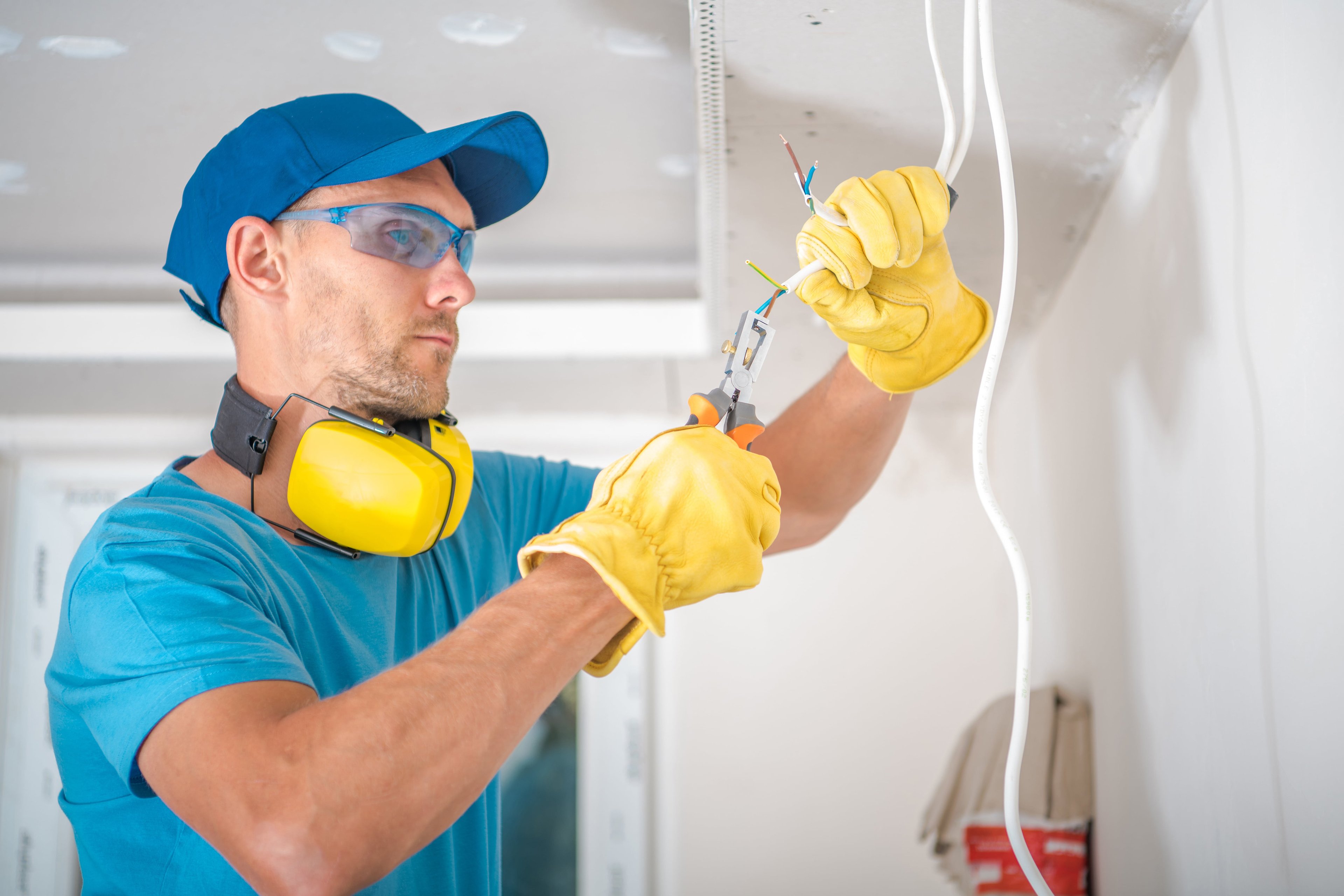 Wear Safety Goggles and Insulated Gloves