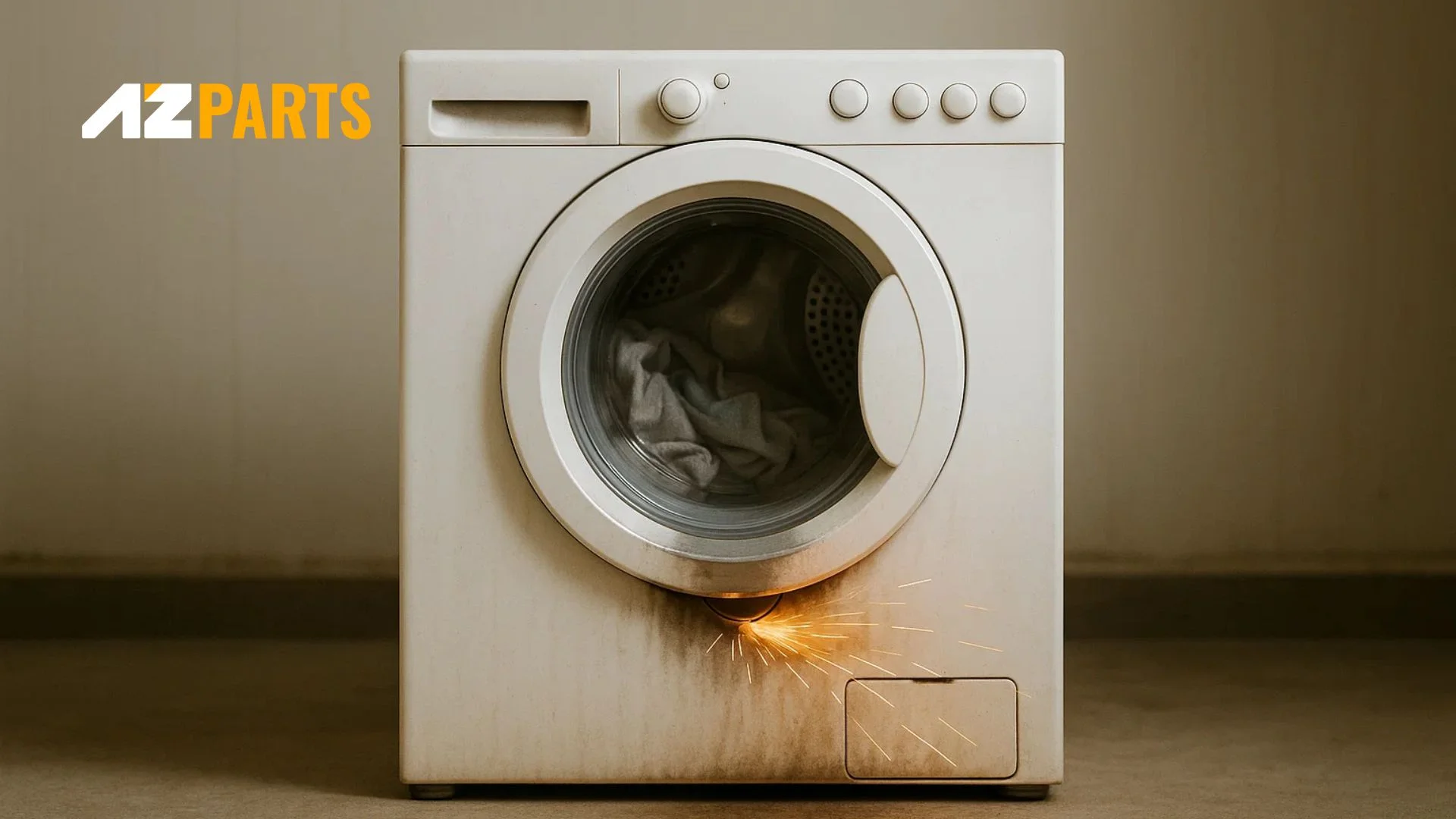 Grinding noises are the most concerning sounds a washing machine