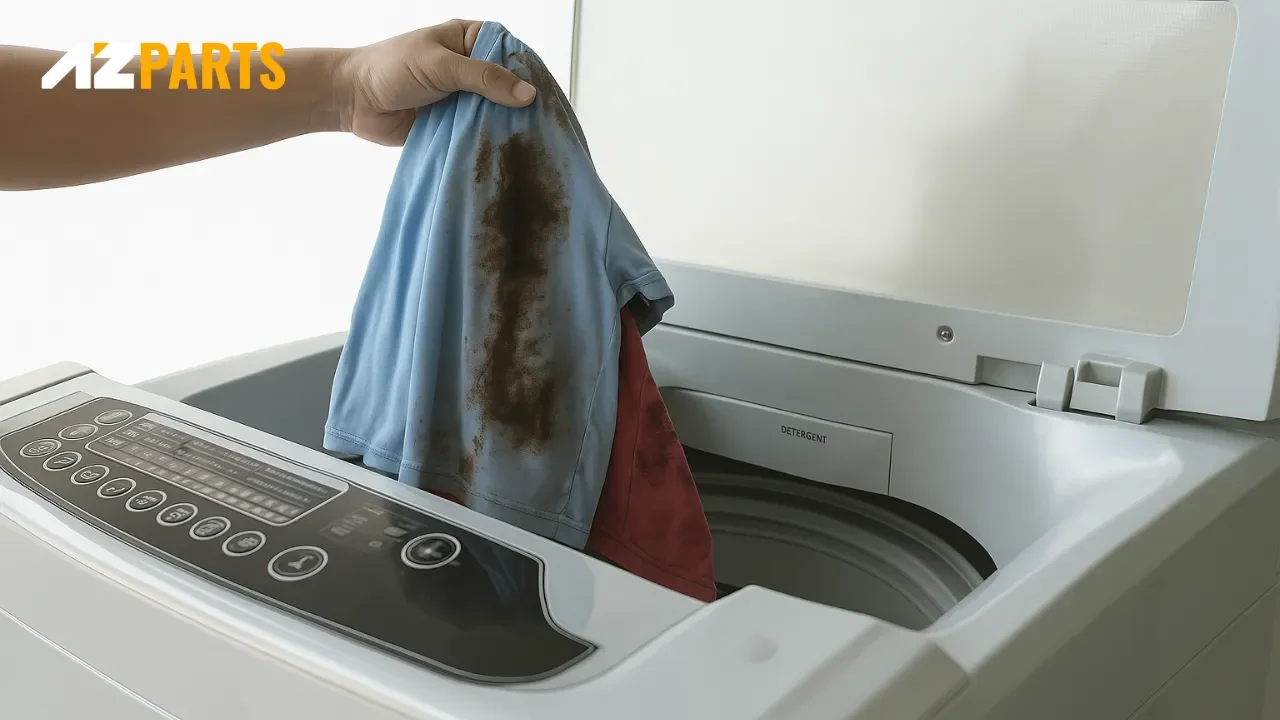Washing regular clothes with heavily soiled items like workwear or sportswear can spread dirt
