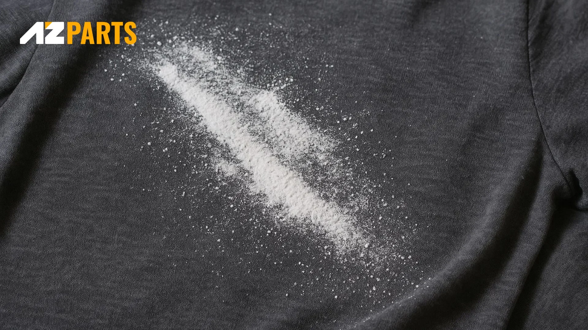 Powder detergents that fail to dissolve completely in wash water create white residue
