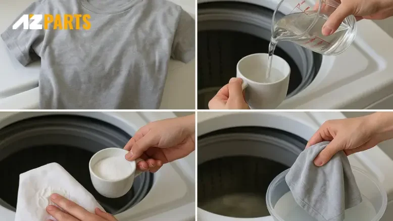 How to Get Rid of White Residue on My Clothes After Washing?