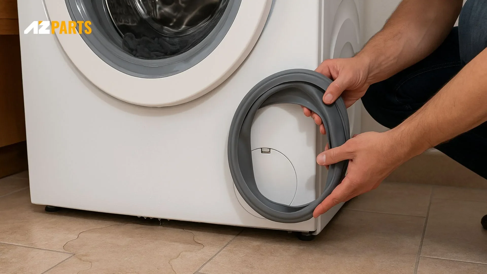 Fixing Water Leaks by Changing the Door Seal 