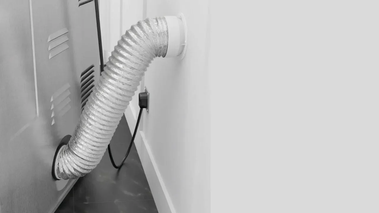 Then, you should gently pull the vent hose off both the dryer and the wall connection