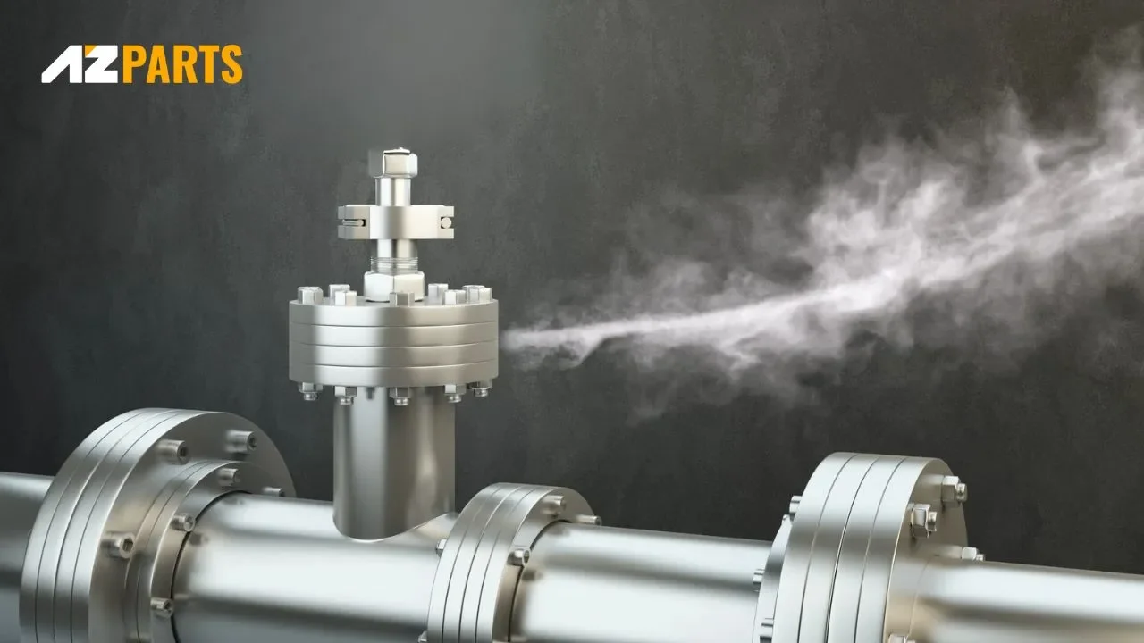 Leaks in the gas supply line connected to the dryer can also cause a noticeable gas smell (