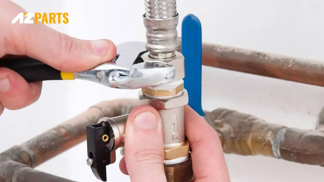 If you smell gas, the first step is to stop the gas flow