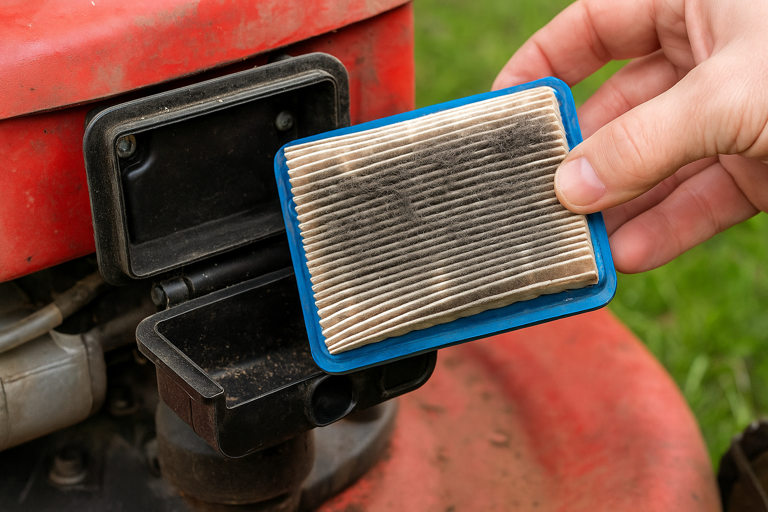 Clogged Air Filter Causes Black Smoke