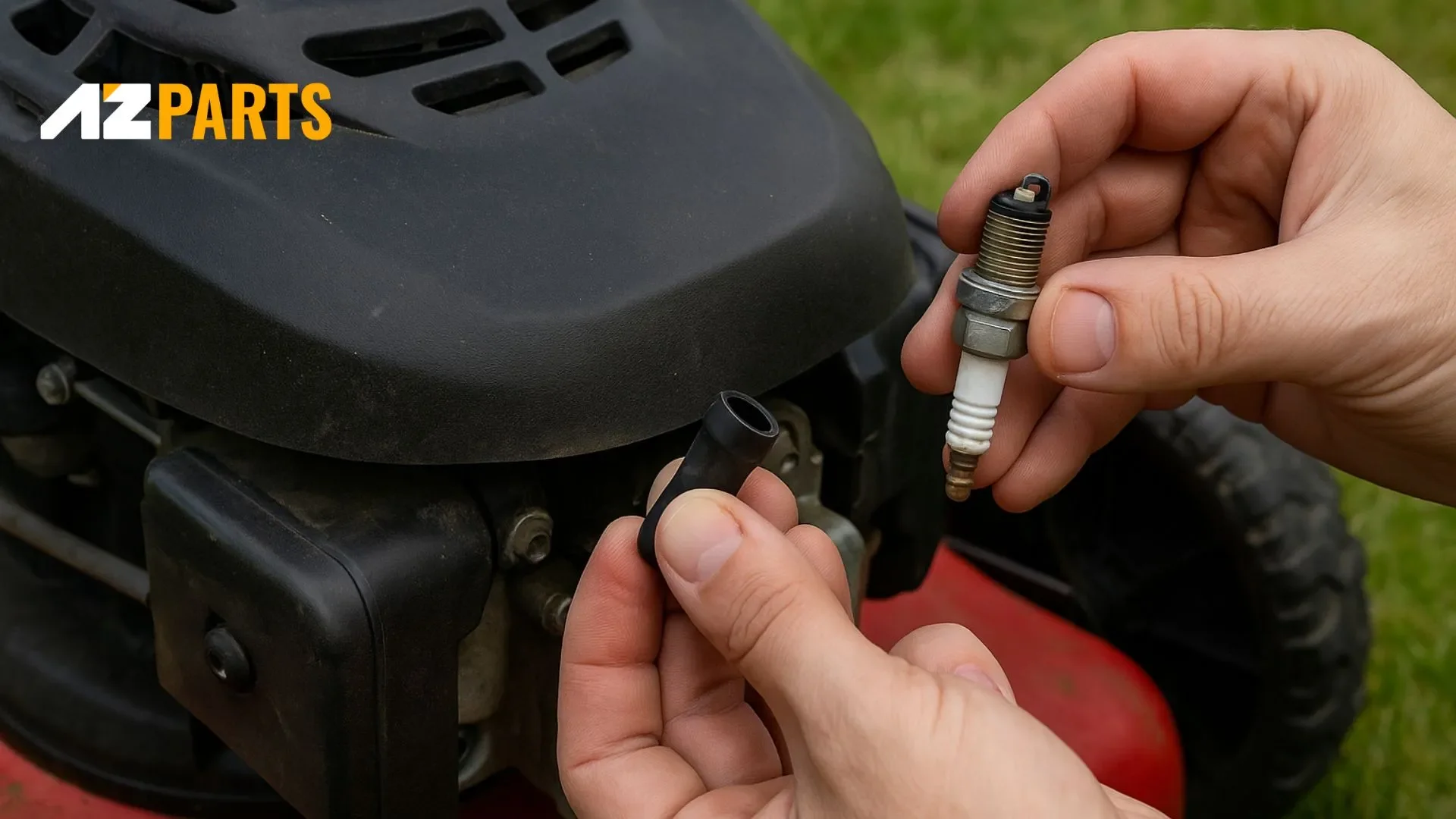 Disconnect the Spark Plug for Safe Lawn Mower Maintenance