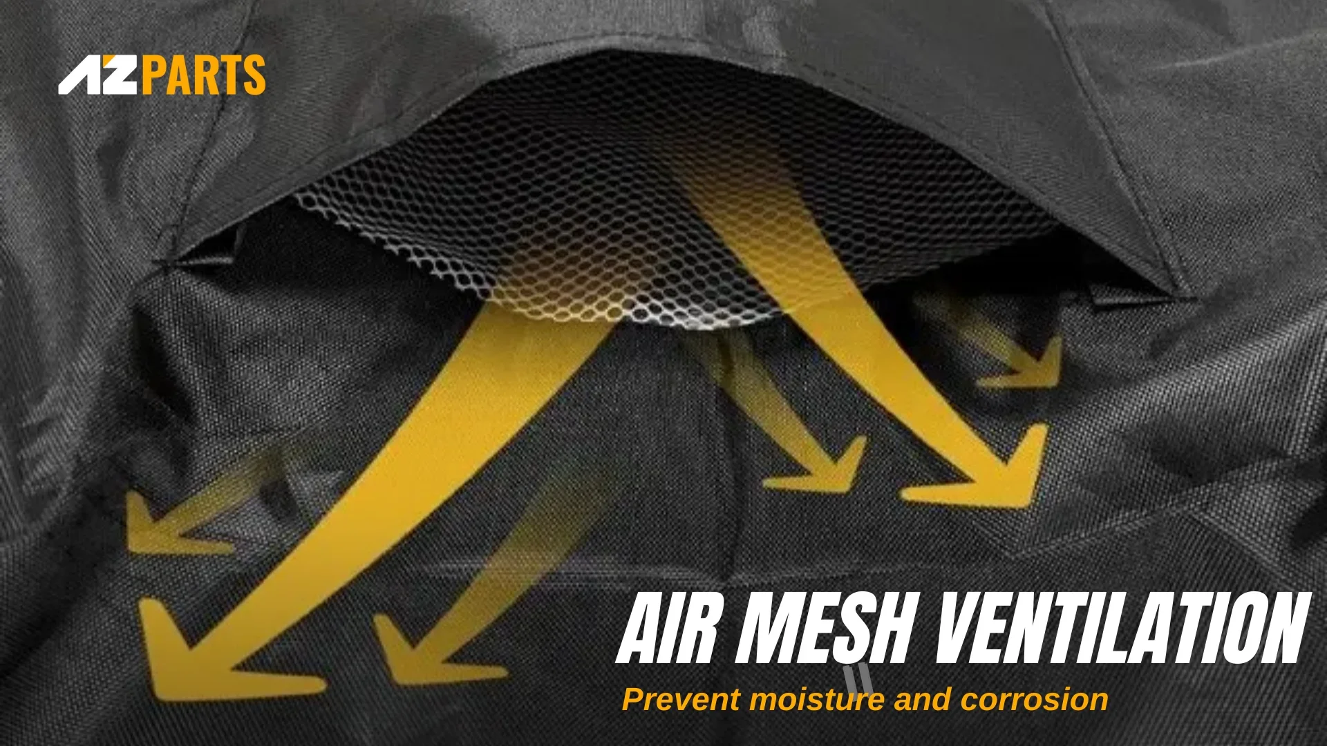 AZParts’ air mesh ventilation