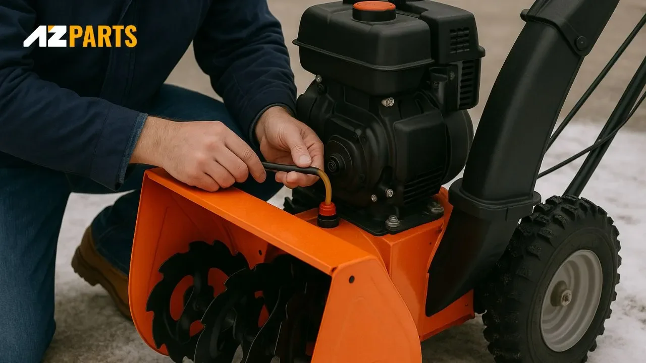 You should check the fuel tank to ensure it contains fresh gasoline 