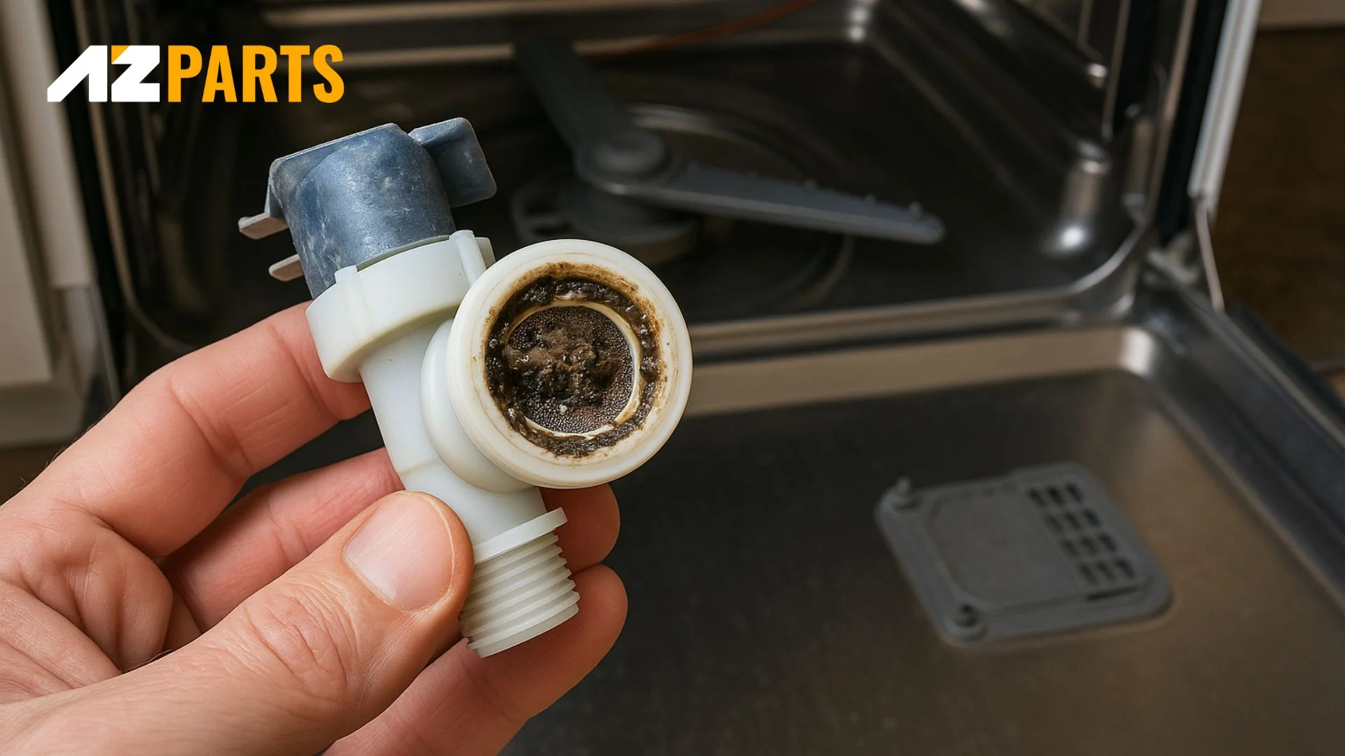 Water can’t flow due to a blocked inlet valve