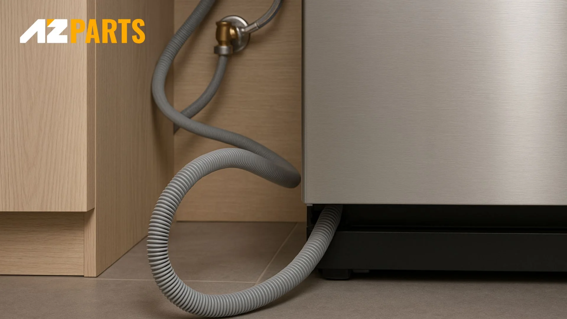 A misaligned drain hose might be stopping water from reaching your dishwasher