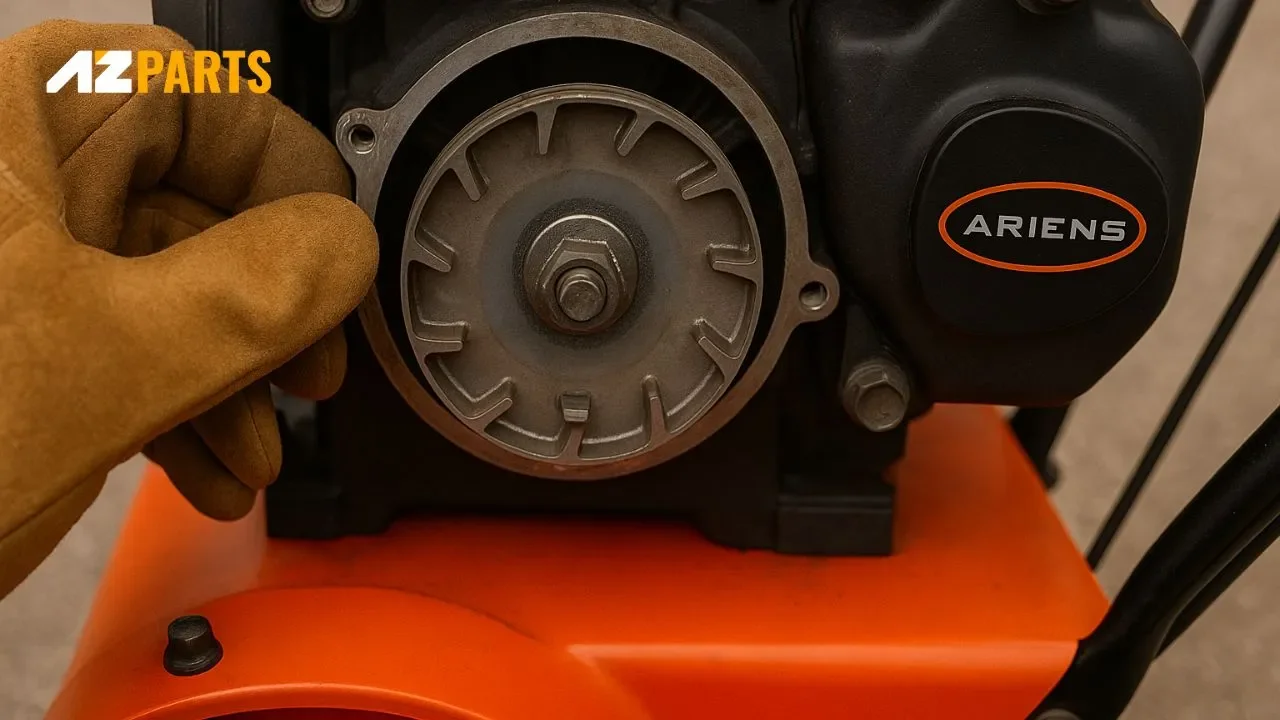 If the engine suddenly stalls after hitting a hard object, a misaligned or sheared flywheel key may be the cause 