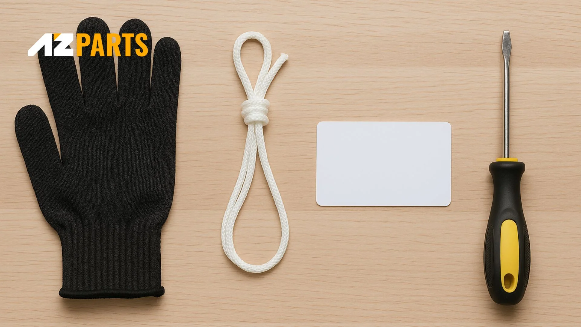 Required tools to open locked washing machine door