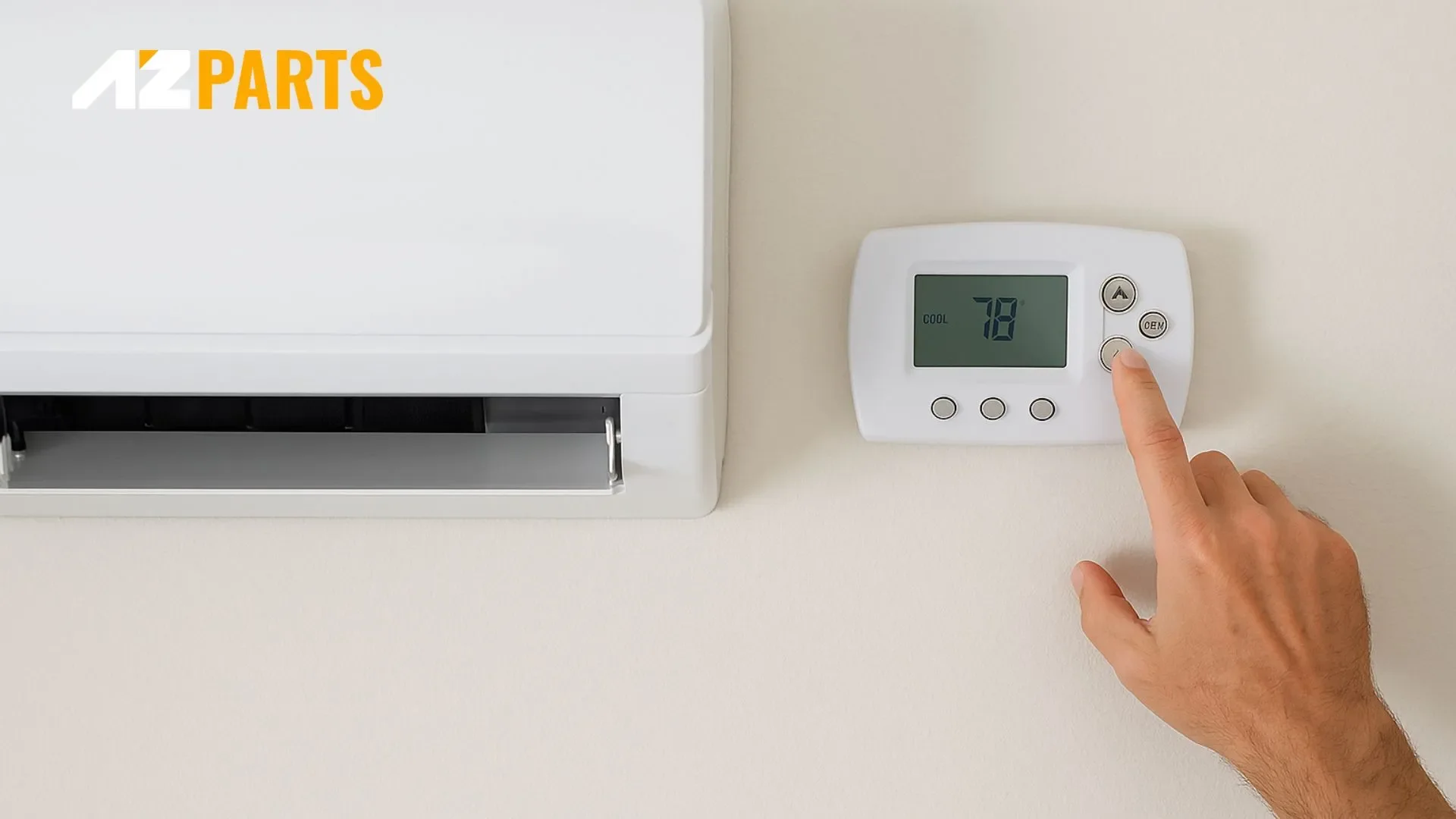 Ineffective Cooling Due to Undersized Unit or Thermostat Issue