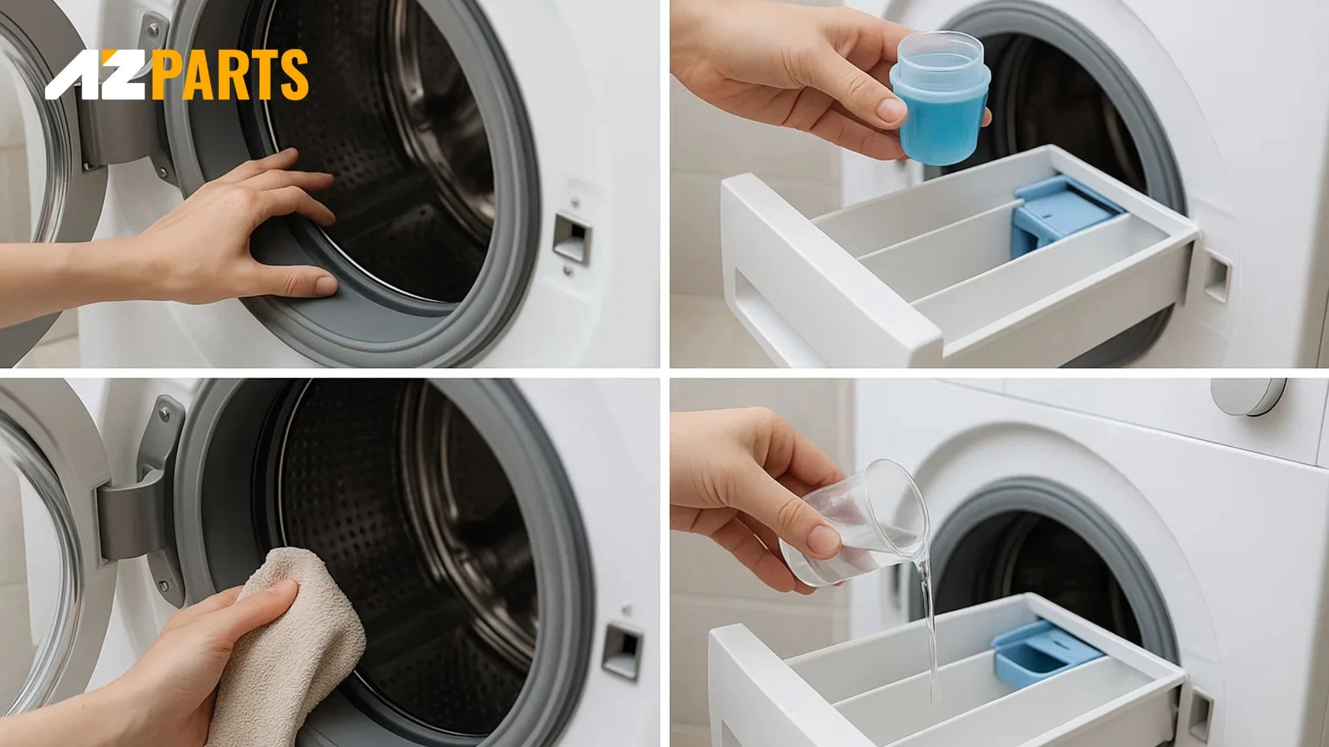 Tips for Preventing Buildup and Mildew on a Washer Seal