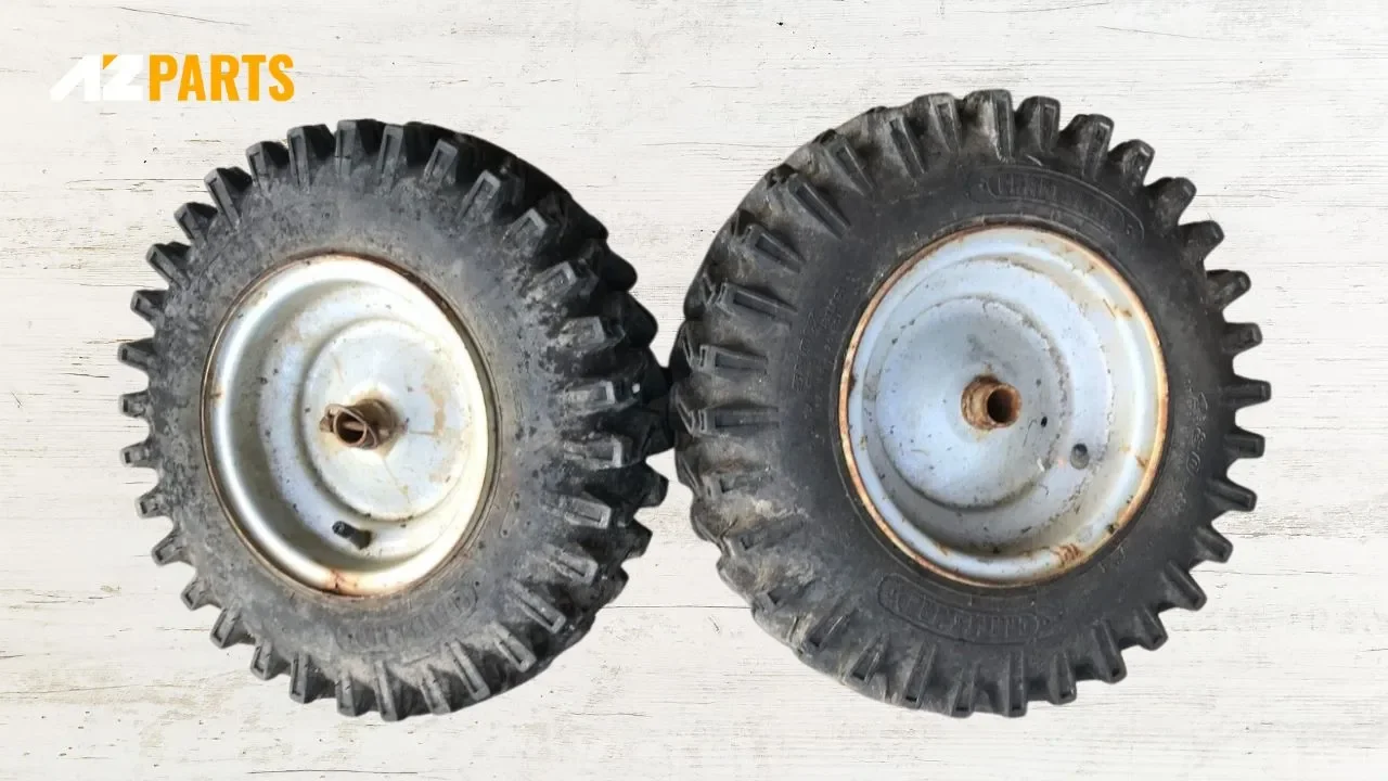 Over time, the rubber surface of the wheel can wear down and lose grip, resulting in poor or no traction 