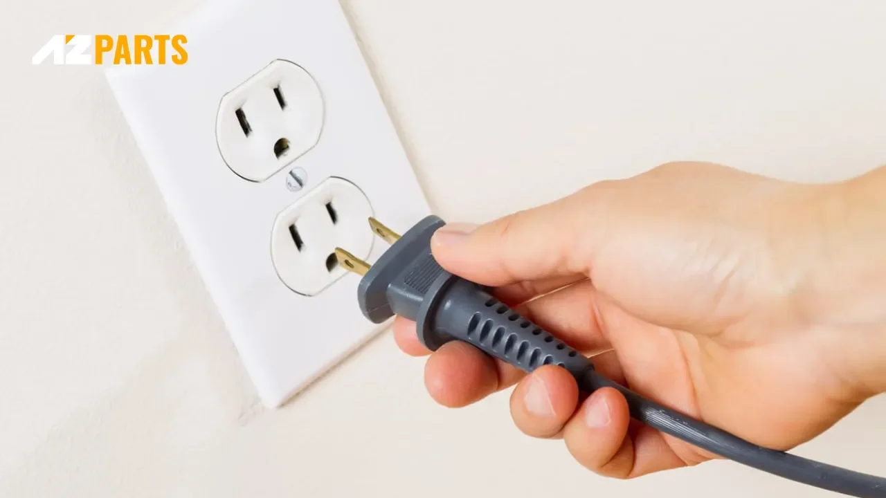 Unplug the microwave and plug it back in to ensure a proper connection