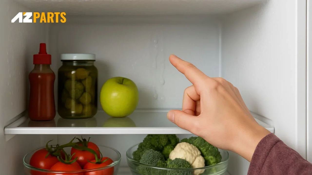 If you see too much condensation on the walls, there could be a problem with the defrost system